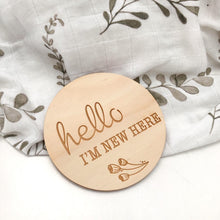 Load image into Gallery viewer, Hello I'm New Here Plaque
