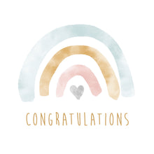 Load image into Gallery viewer, Rainbow Heart - Greeting Card