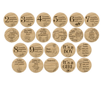 Load image into Gallery viewer, rainbow baby milestone plaque